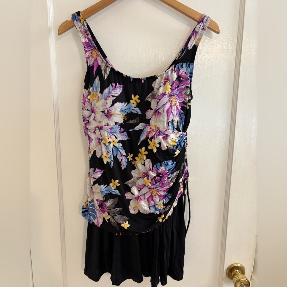Rose Marie Reid Floral Swimsuit